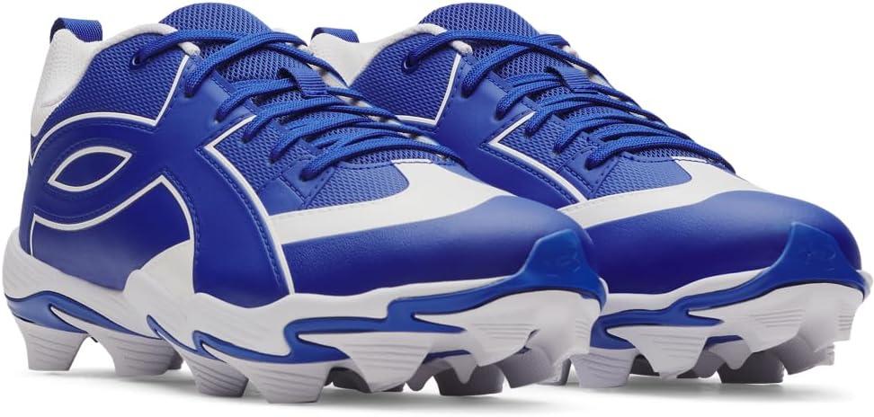 imageUnder Armour Mens Leadoff Icon Low Rm Baseball Cleats Sneaker400 RoyalWhiteRoyal