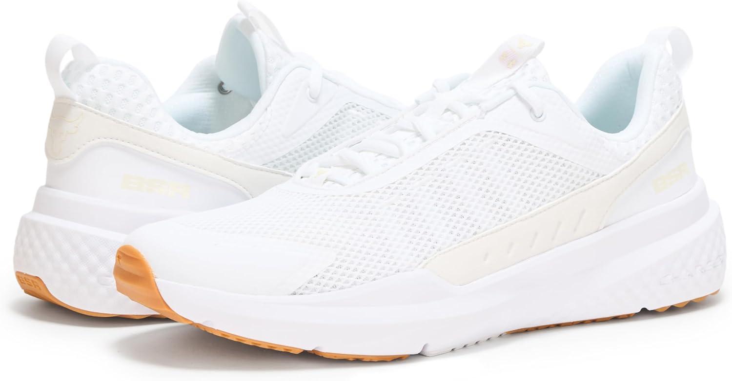 imageUnder Armour Mens Project Rock Blood Sweat Respect 5 Training Shoes100 WhiteStoneStone