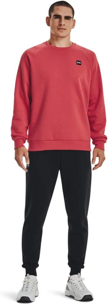 imageUnder Armour Mens Rival Fleece Crew638 Chakra   Onyx White
