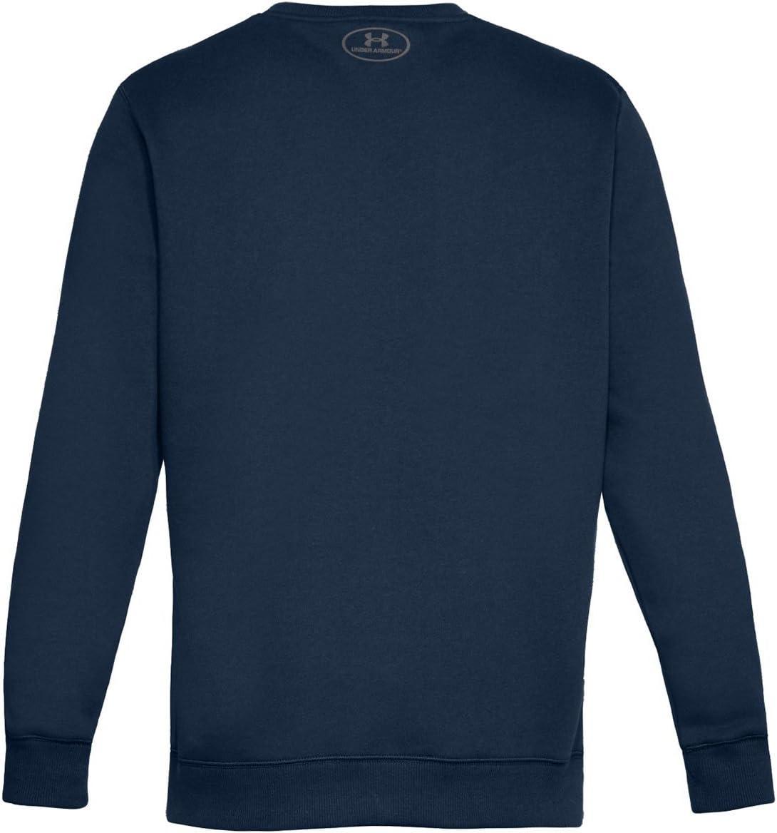 imageUnder Armour Mens Rival Fleece CrewAcademy Blue 408Graphite