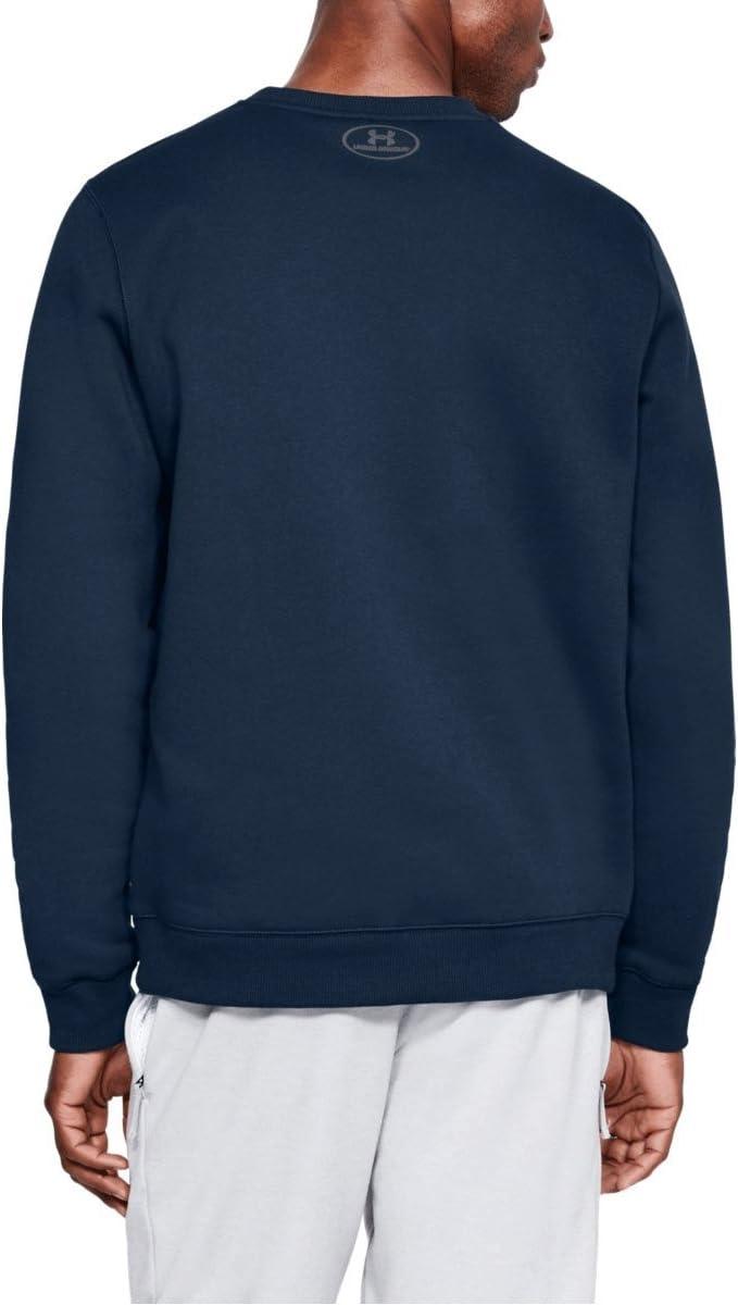 imageUnder Armour Mens Rival Fleece CrewAcademy Blue 408Graphite