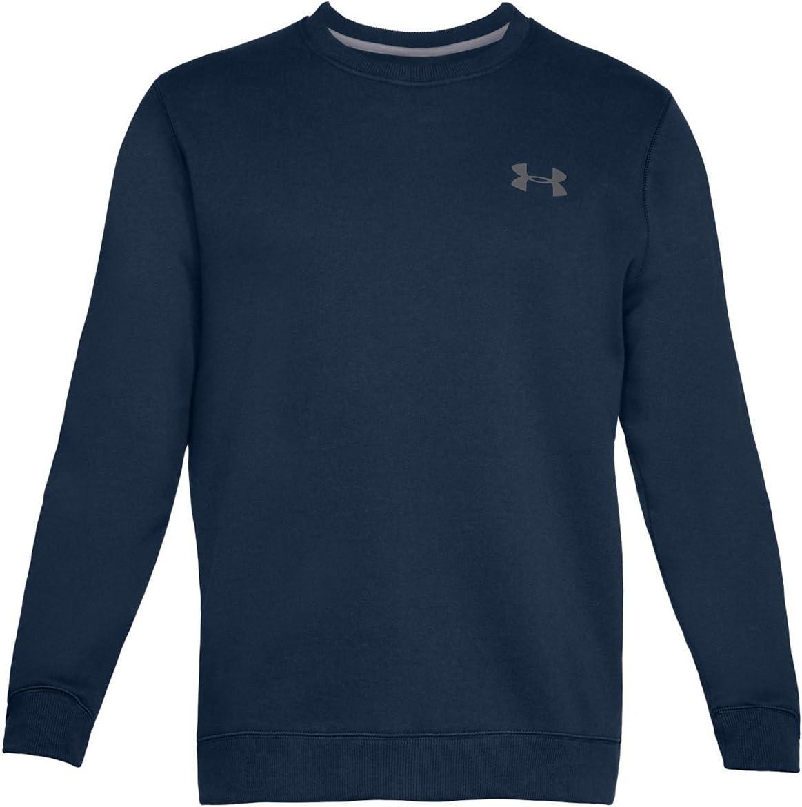 imageUnder Armour Mens Rival Fleece CrewAcademy Blue 408Graphite