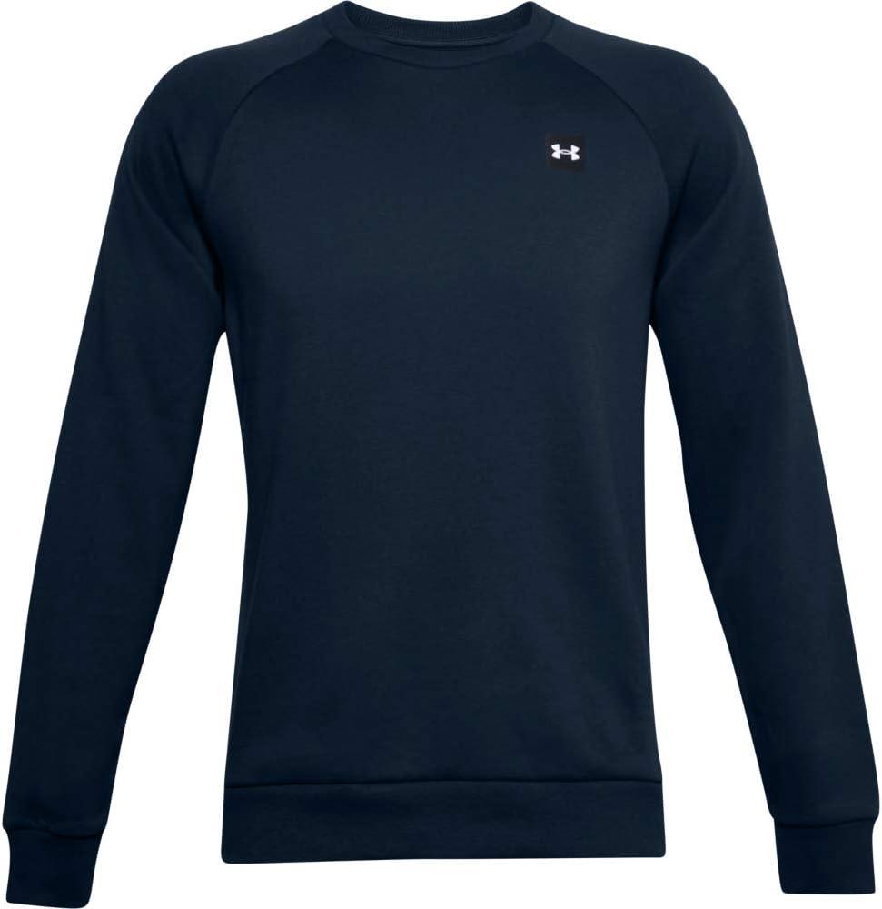 imageUnder Armour Mens Rival Fleece CrewAcademy Blue 408Onyx White