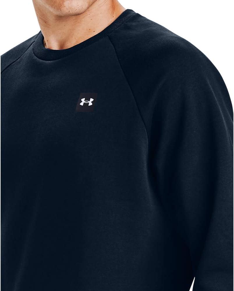 imageUnder Armour Mens Rival Fleece CrewAcademy Blue 408Onyx White