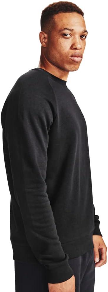 imageUnder Armour Mens Rival Fleece CrewBlack 001Onyx White