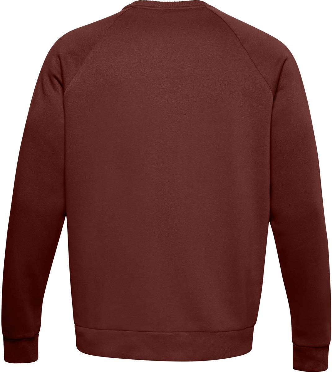 imageUnder Armour Mens Rival Fleece CrewCinna Red 688Onyx White