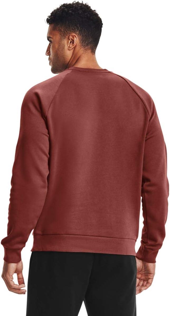 imageUnder Armour Mens Rival Fleece CrewCinna Red 688Onyx White