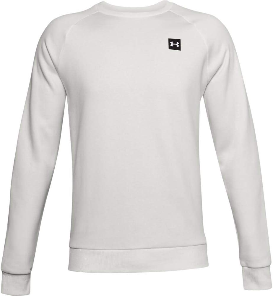 imageUnder Armour Mens Rival Fleece CrewOnyx White 112White