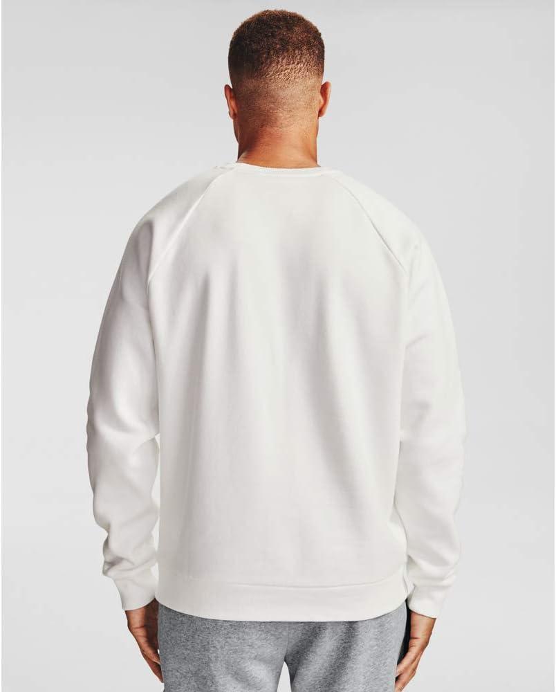 imageUnder Armour Mens Rival Fleece CrewOnyx White 112White