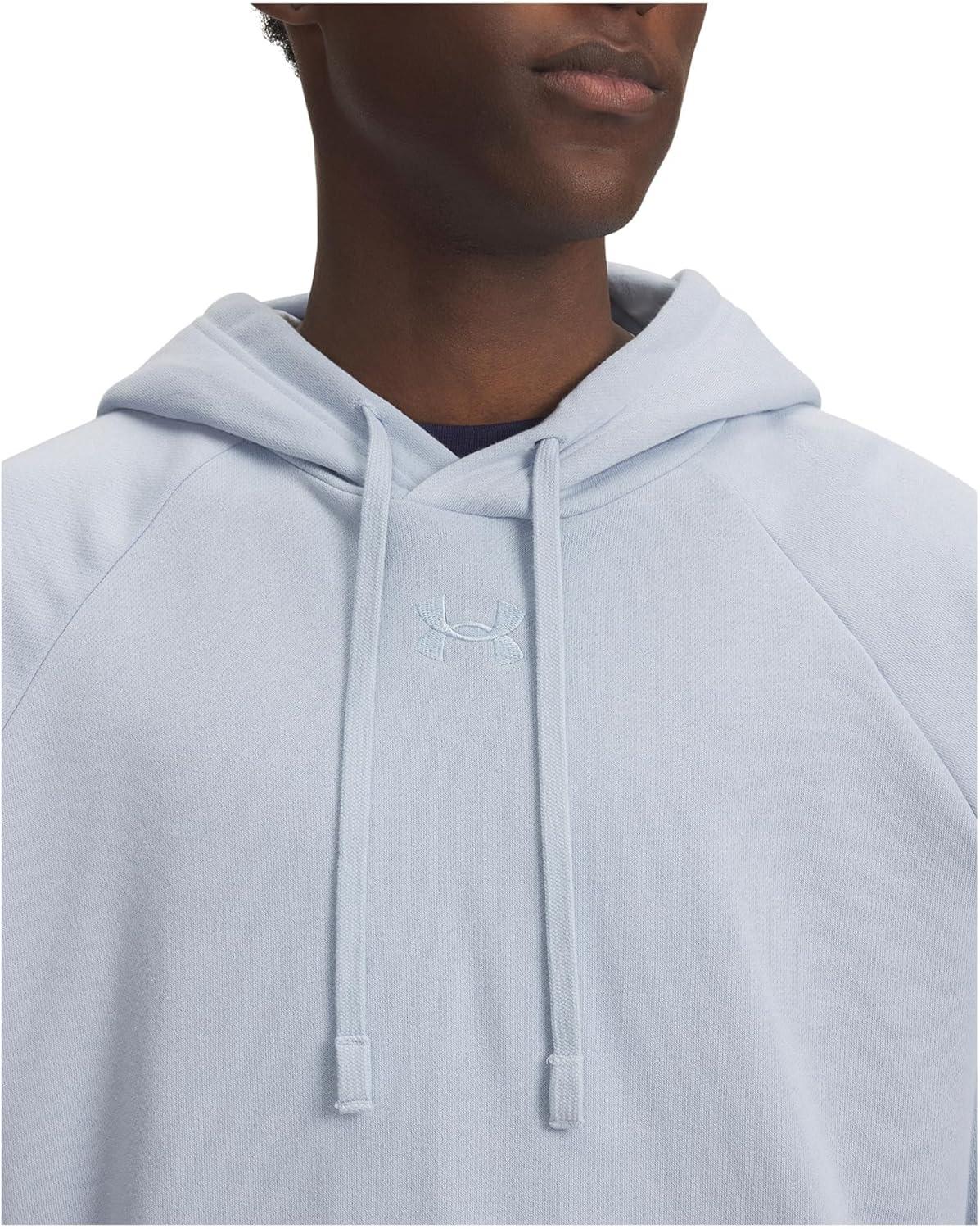 imageUnder Armour Mens Rival Fleece Hoodie453 Blue Calm   Blue Calm