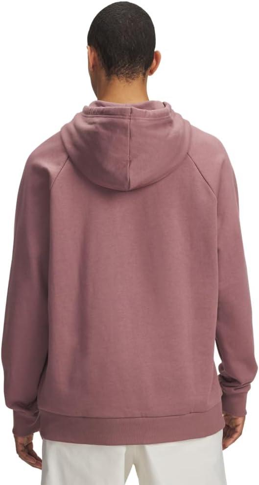 imageUnder Armour Mens Rival Fleece Hoodie651 Maroon Mist   Maroon Mist