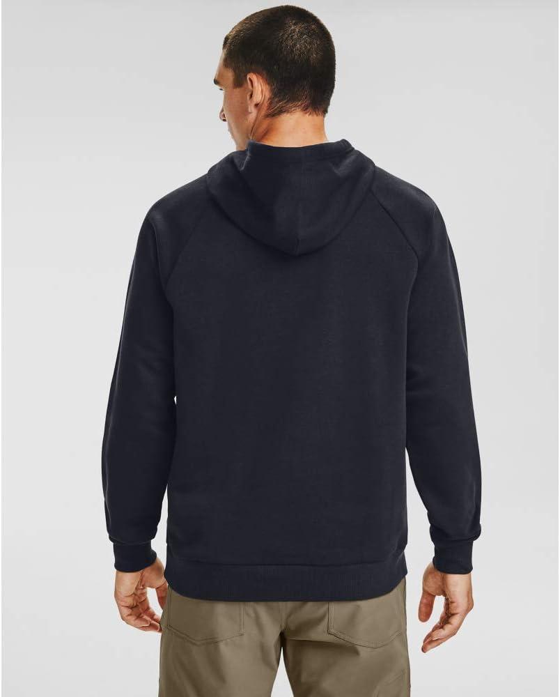 imageUnder Armour Mens Rival Fleece HoodieBlack 001Ua Barren Camo