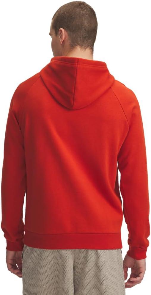imageUnder Armour Mens Rival Fleece HoodieSurplus OrangeSurplus Orange