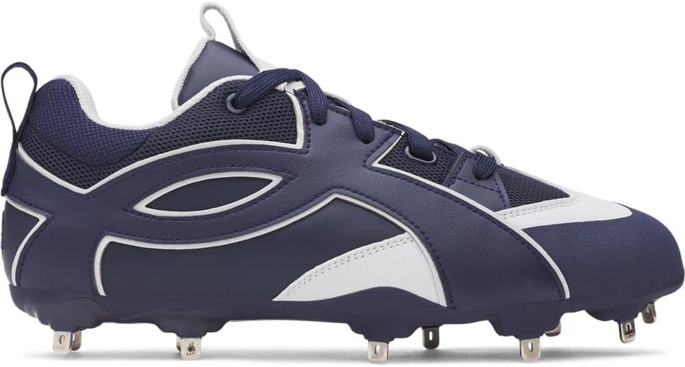imageUnder Armour Mens Yard Icon Mt Baseball Cleats Sneaker410 Midnight NavyMidnight NavyMidnight Navy