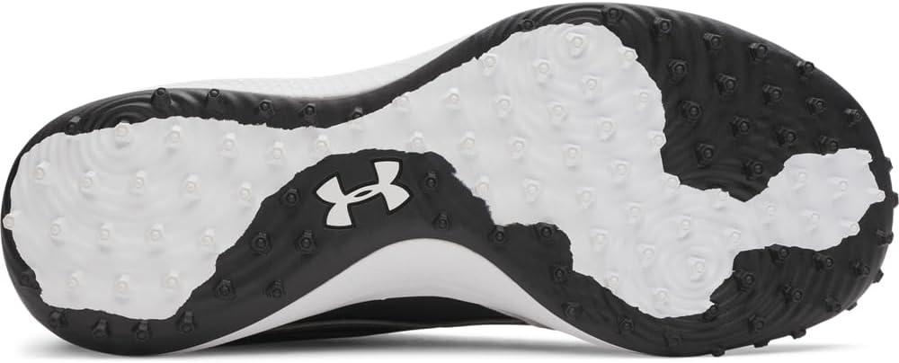 imageUnder Armour Mens Yard Icon Turf Baseball Cleats Sneaker001 BlackWhiteBlack