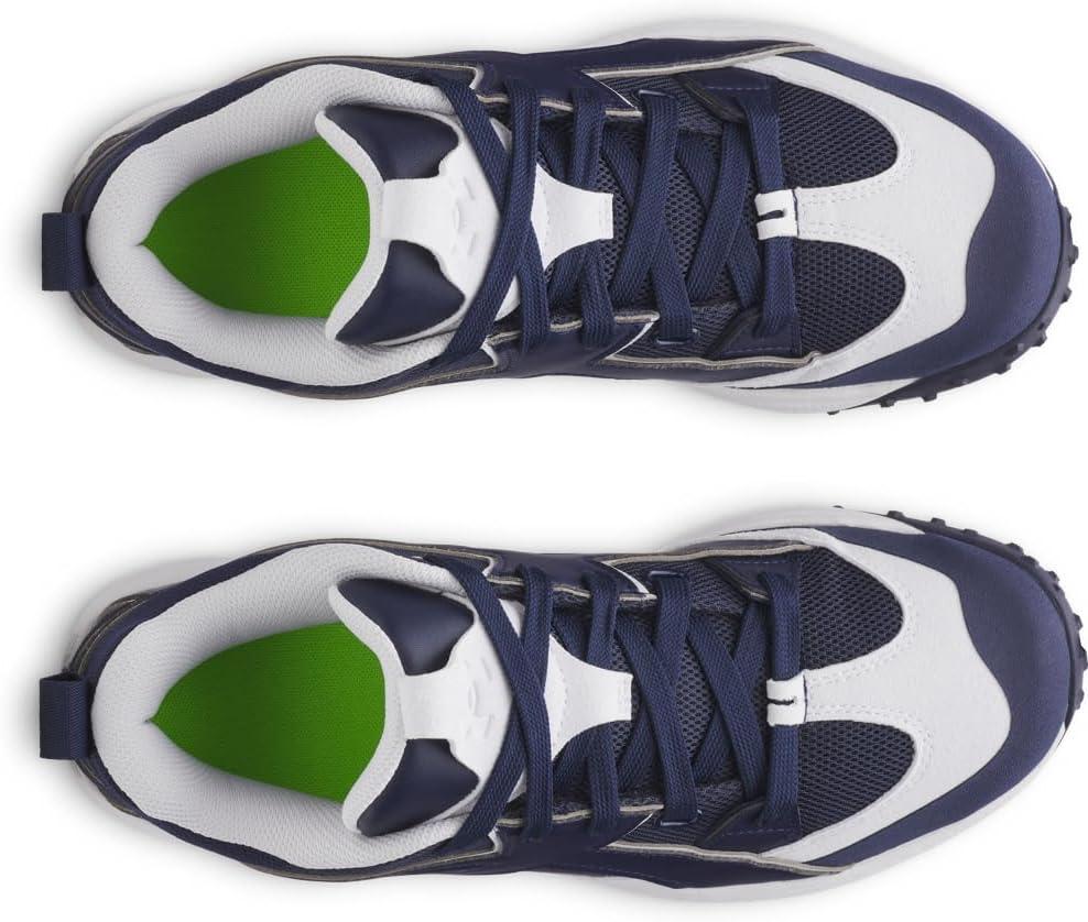 imageUnder Armour Mens Yard Icon Turf Baseball Cleats Sneaker410 Midnight NavyWhiteMidnight Navy