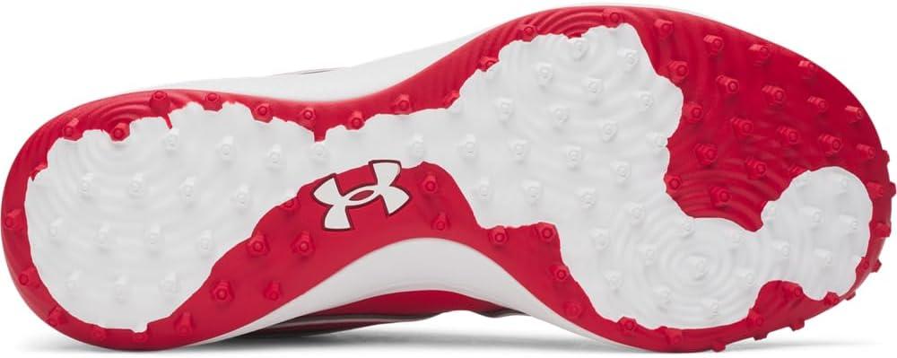 imageUnder Armour Mens Yard Icon Turf Baseball Cleats Sneaker600 RedWhiteRed