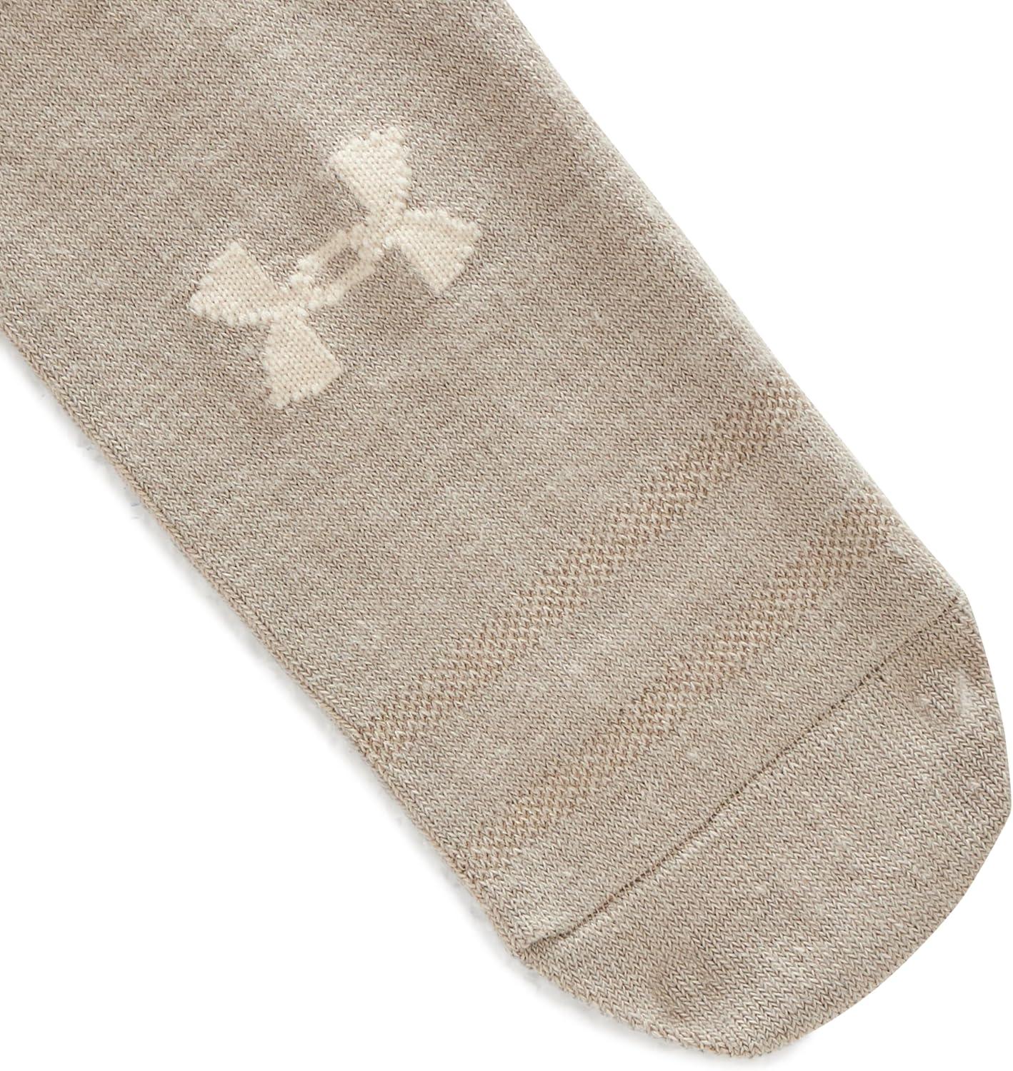 imageUnder Armour Unisex Adult Essential Crew Socks 6Pack279 Stone  Stone  Timberwolf Taupe