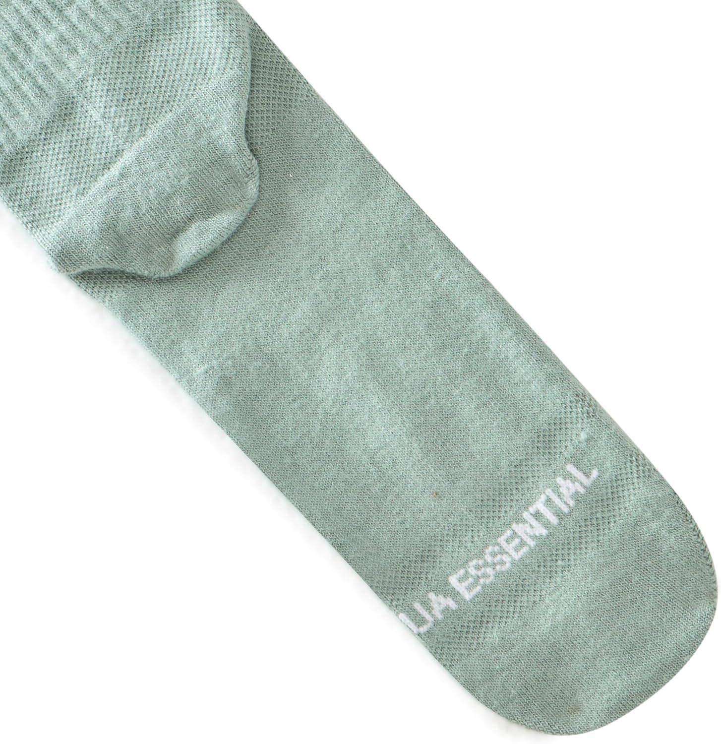 imageUnder Armour Unisex Adult Essential Crew Socks 6Pack377 Hydro Green  Hydro Green  White