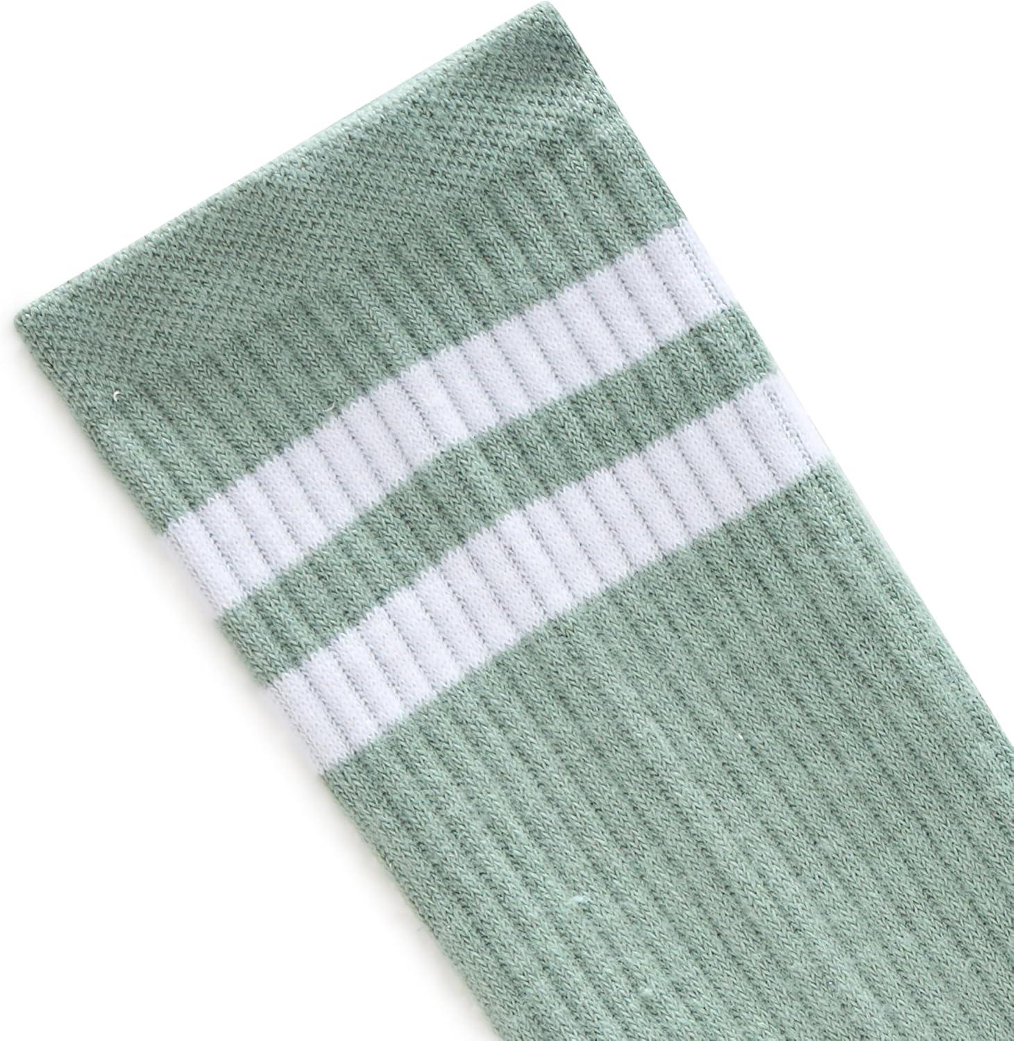 imageUnder Armour Unisex Adult Essential Crew Socks 6Pack377 Hydro Green  Hydro Green  White