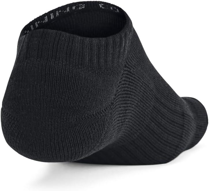 imageUnder Armour Unisex Adult Training Cotton No Show Socks 3Pack001 Black  Black  White