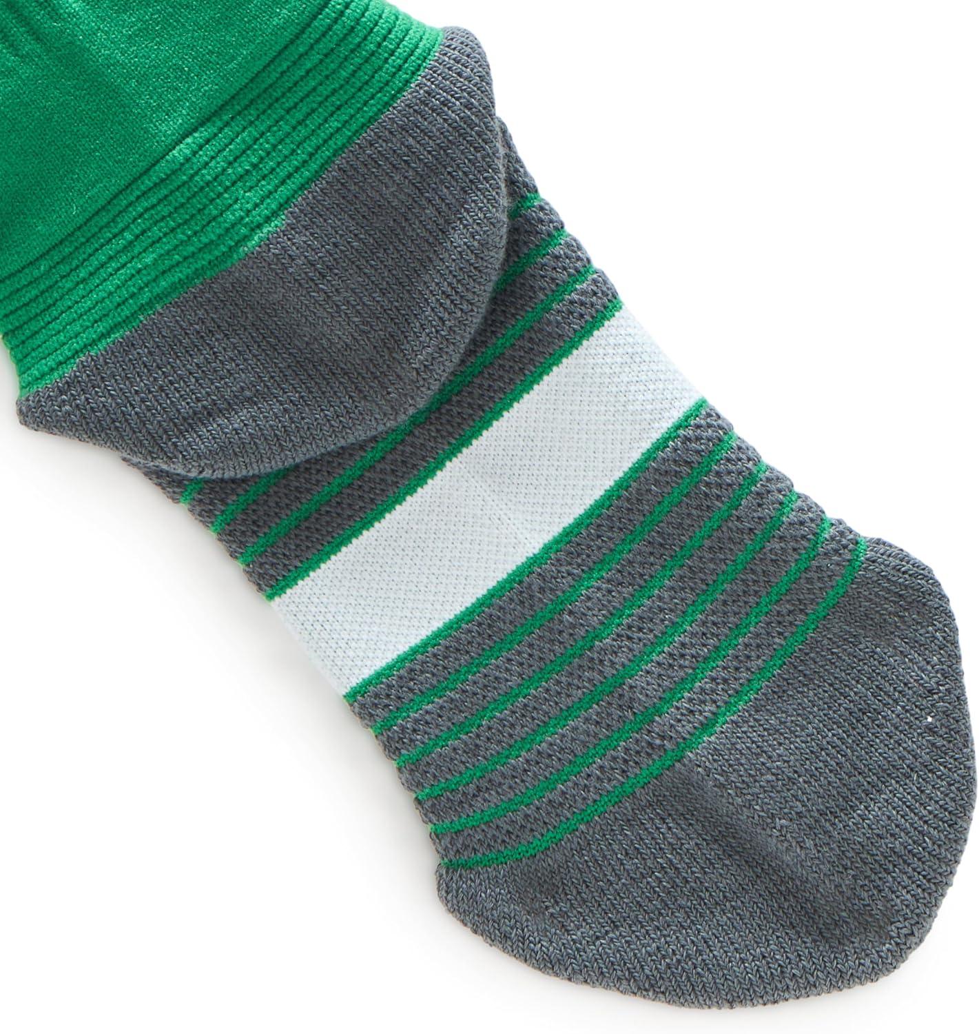 imageUnder Armour Unisex Magnetico Over the Calf Socks305 Team Kelly Green  Pitch Gray  White