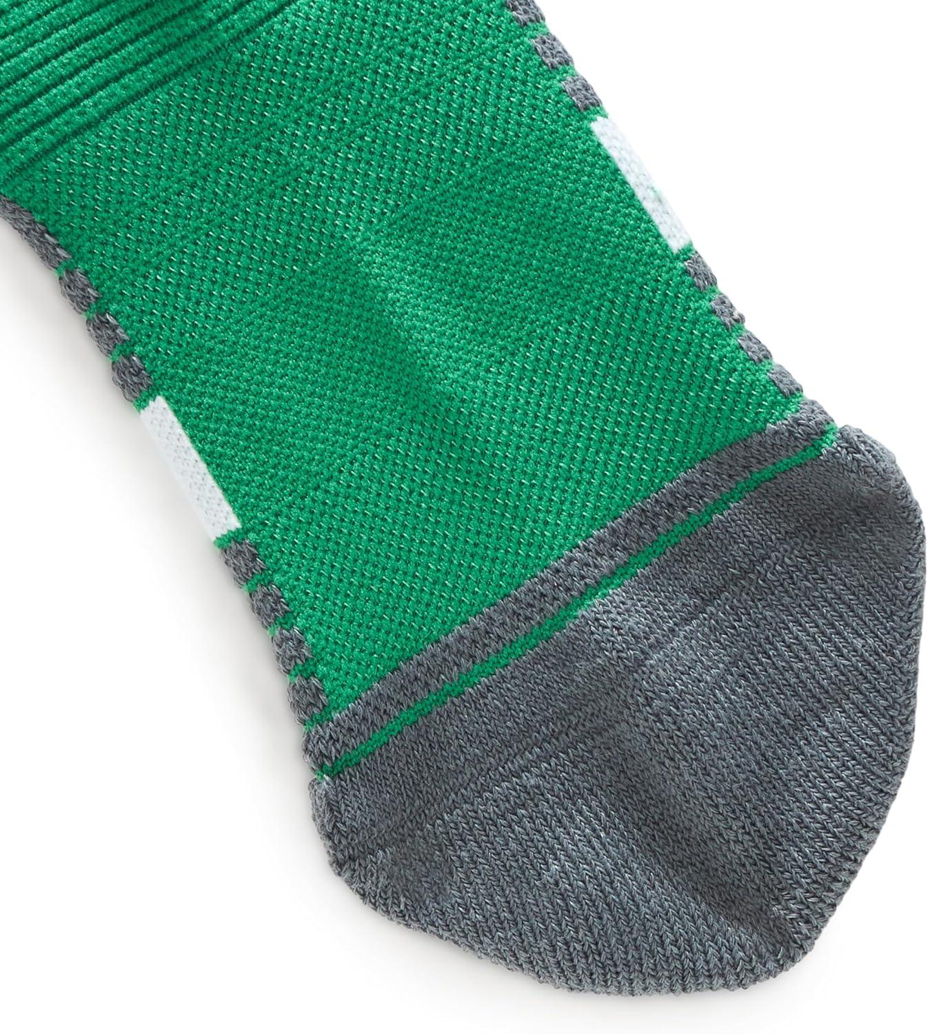 imageUnder Armour Unisex Magnetico Over the Calf Socks305 Team Kelly Green  Pitch Gray  White