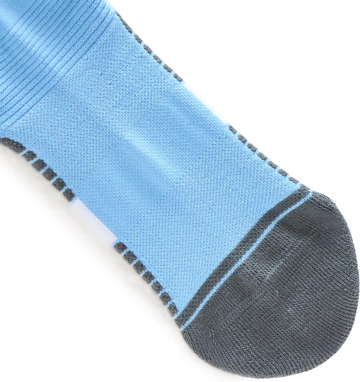 imageUnder Armour Unisex Magnetico Over the Calf Socks465 Horizon Blue  Pitch Gray  White