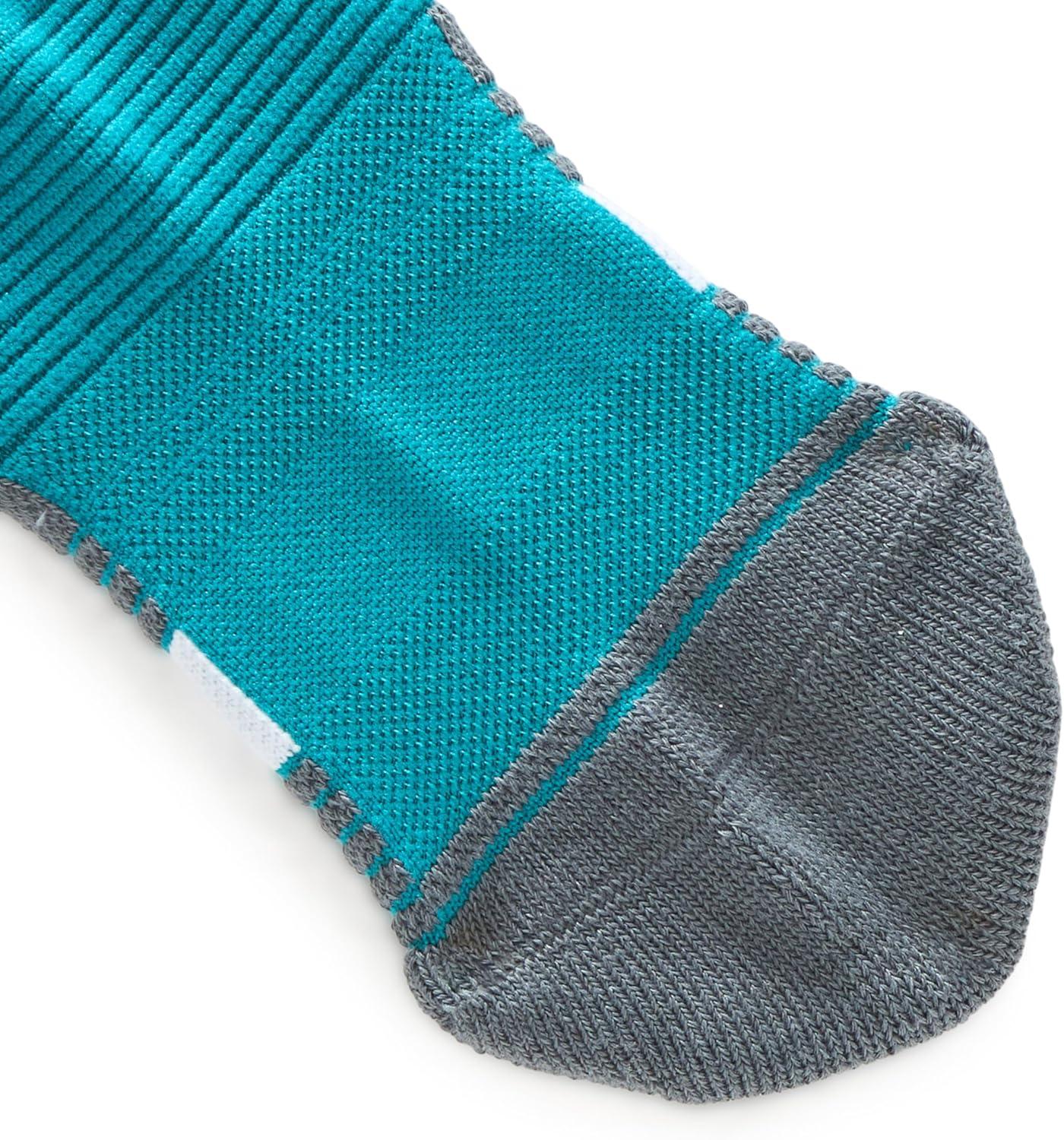 imageUnder Armour Unisex Magnetico Over the Calf Socks722 Coastal Teal  Pitch Gray  White