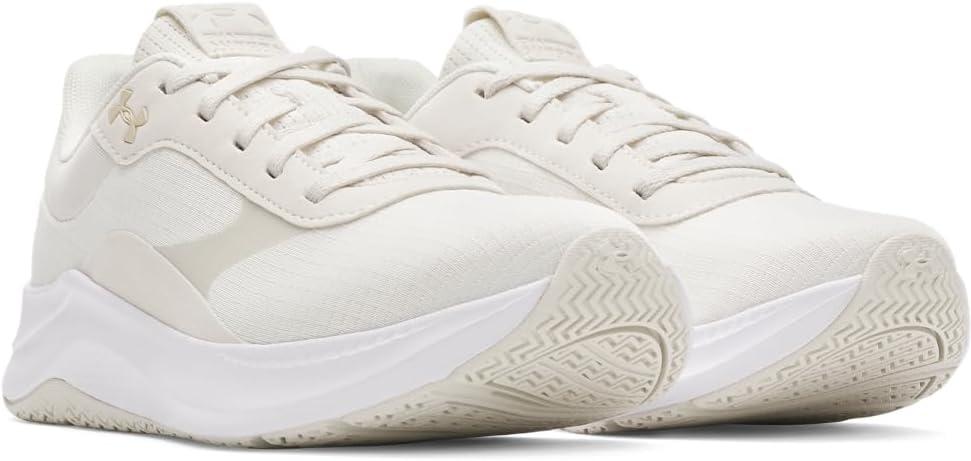 imageUnder Armour Womens Aurora 3 CrossTrainer Shoes110 Summit WhiteWhiteKhaki Base