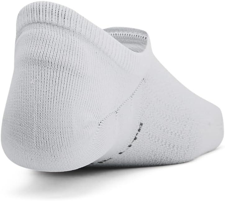 imageUnder Armour Womens Breathe Lite Liner Socks 6Pack014 Halo Gray  Halo Gray  Castlerock