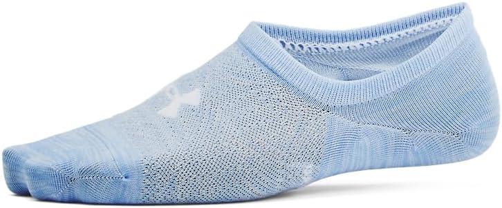 imageUnder Armour Womens Breathe Lite Liner Socks 6Pack464 Nimbus Blue  White  White