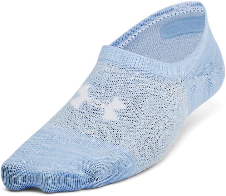 imageUnder Armour Womens Breathe Lite Liner Socks 6Pack464 Nimbus Blue  White  White
