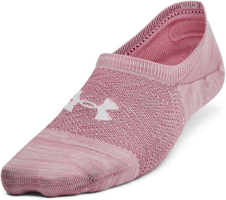 imageUnder Armour Womens Breathe Lite Liner Socks 6Pack697 Pink Elixir  Pink Elixir  White