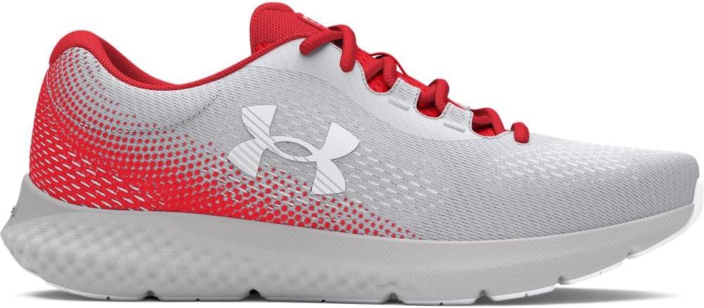imageUnder Armour Womens Charged Rogue 4 Running Shoes104 Distant GrayRacer RedWhite