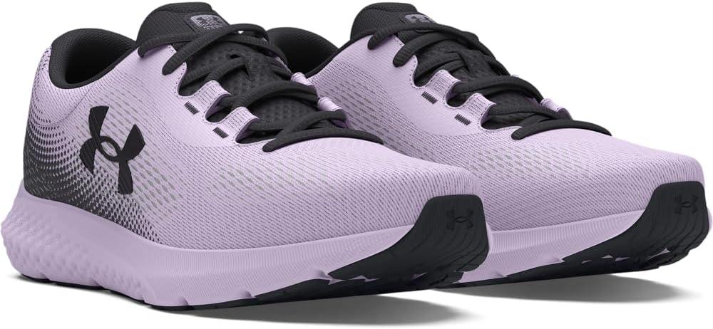 imageUnder Armour Womens Charged Rogue 4 Running Shoes504 Salt PurpleAnthraciteBlack