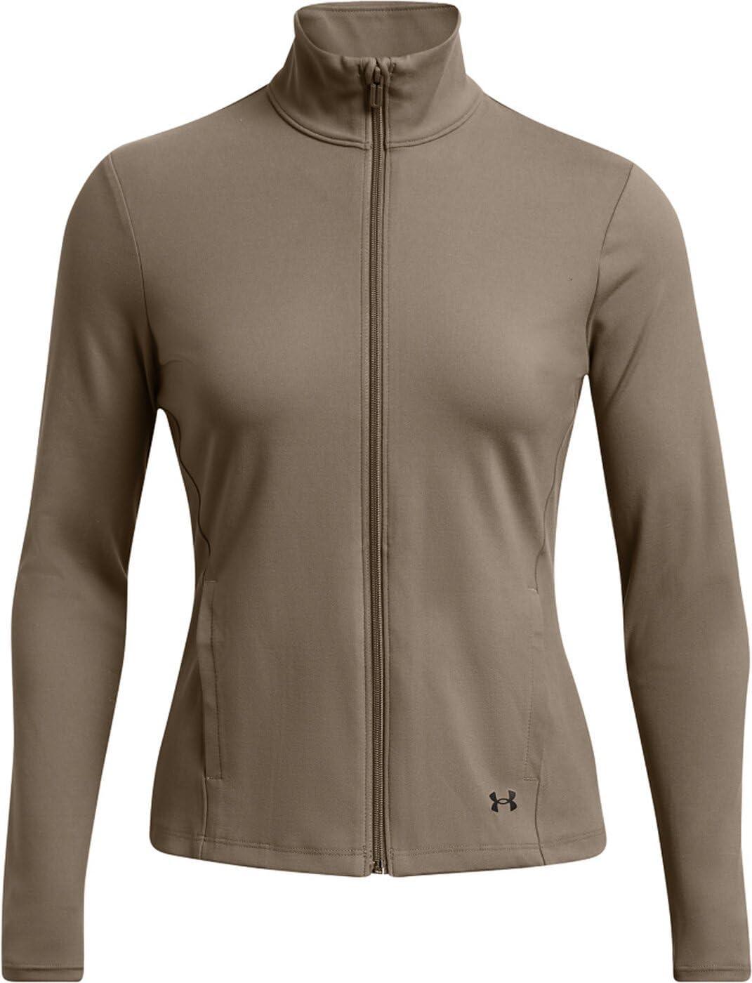imageUnder Armour Womens Motion Jacket200 Taupe Dusk   Black