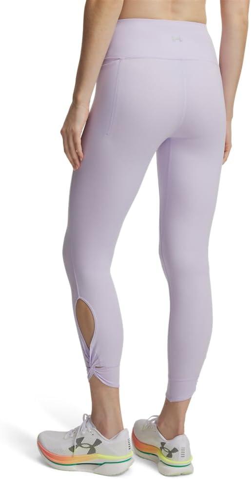 imageUnder Armour Womens Movement Twist Ankle Leggings535 Salt Purple   Metallic Silver