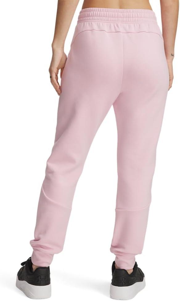 imageUnder Armour Womens Unstoppable Fleece Joggers647 Prime Pink   Black