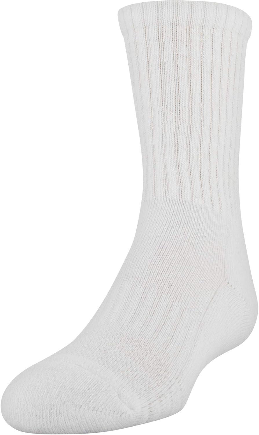 imageUnder Armour Youth Training Cotton Crew Socks MultipairsWhite 3pairs