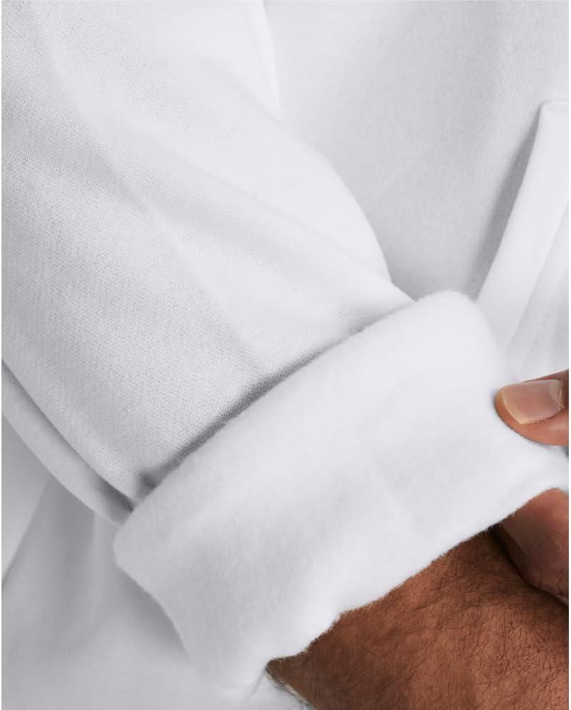 imageUnder Armour mens Rival Fleece Quarter Zip100 White   Black