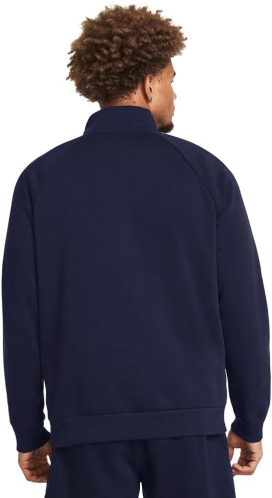 imageUnder Armour mens Rival Fleece Quarter Zip410 Midnight Navy   White
