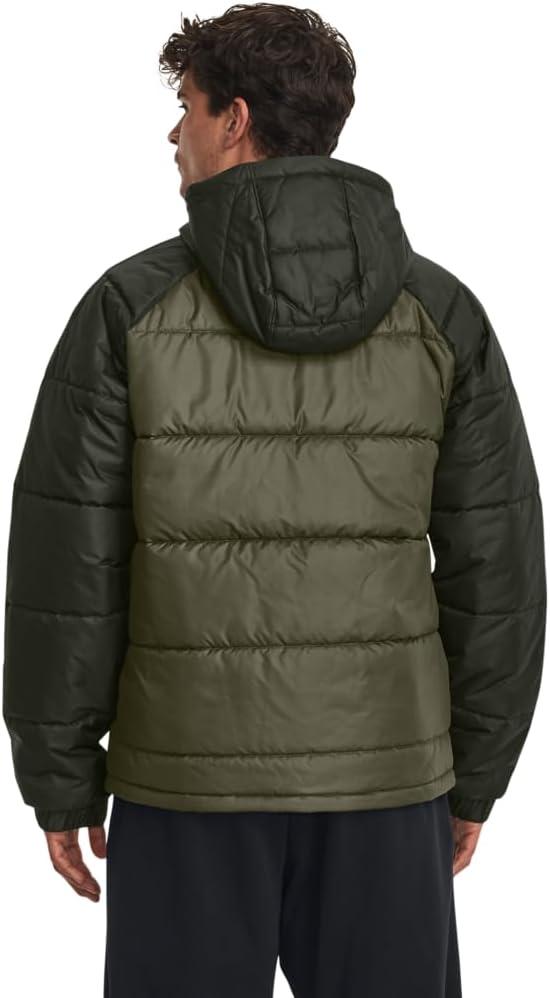 imageUnder Armour mens Storm Insulated Hooded Jacket310 Baroque Green  Marine Od Green  Marine Od Green