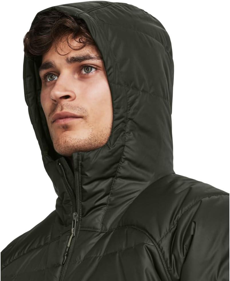 imageUnder Armour mens Storm Insulated Hooded Jacket310 Baroque Green  Marine Od Green  Marine Od Green