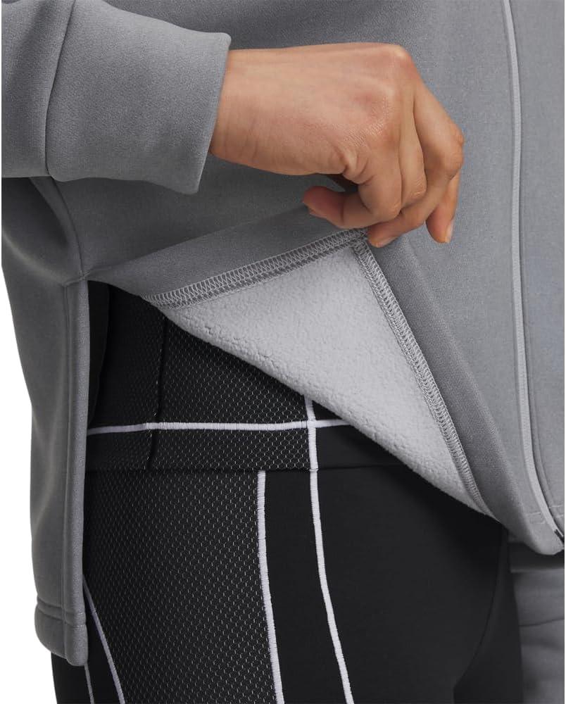 imageUnder Armour womens Armour Fleece Full Zip012 Mod Gray Full Heather   Mod Gray