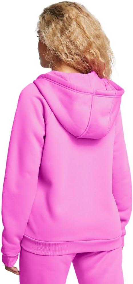 imageUnder Armour womens Armour Fleece Full Zip572 Vivid Magenta   White