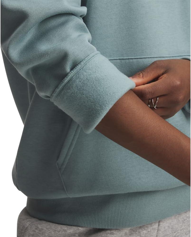 imageUnder Armour womens Rival Fleece Big Logo Hoodie323 Serpentine   White