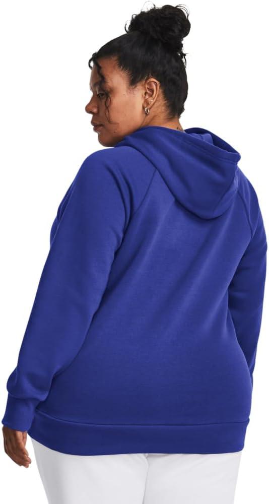 imageUnder Armour womens Rival Fleece Big Logo Hoodie400 Royal   White