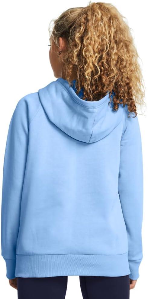 imageUnder Armour womens Rival Fleece Big Logo Hoodie465 Horizon Blue   White