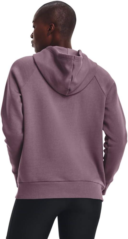 imageUnder Armour womens Rival Fleece Big Logo Hoodie500 Misty Purple   White